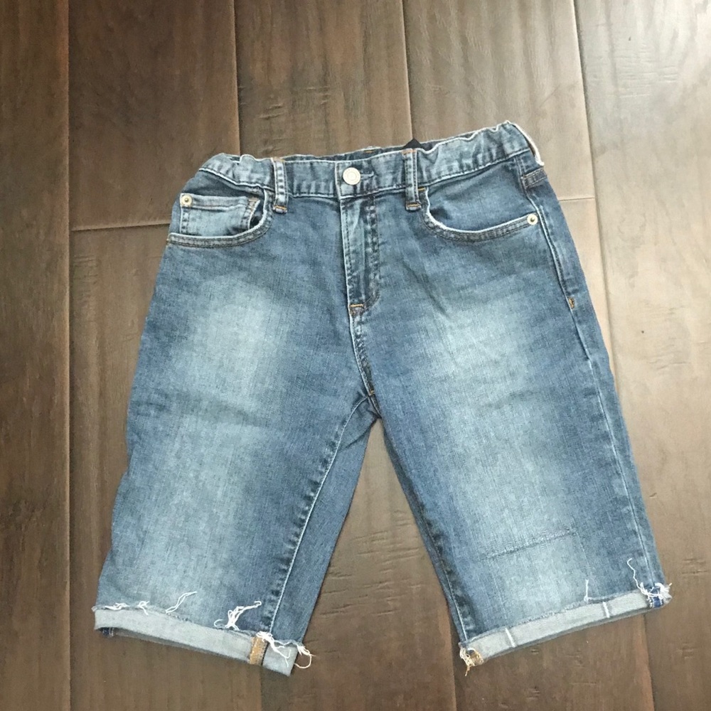 Gap Kids cut off jean shorts